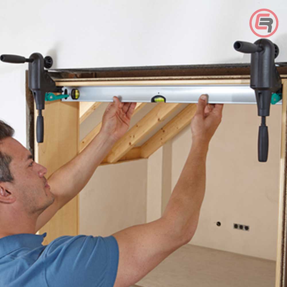 Wolfcraft Set Stega Za Montažu Vrata PRO / 8 dijelni - 3676000 - Slika 7