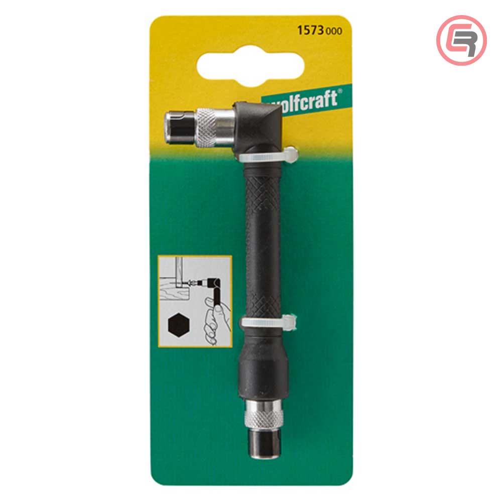 Wolfcraft Odvijač / Ručka Kutna Za Bit Nastavke Magnetni 1/4" - 1573000 - Slika 2