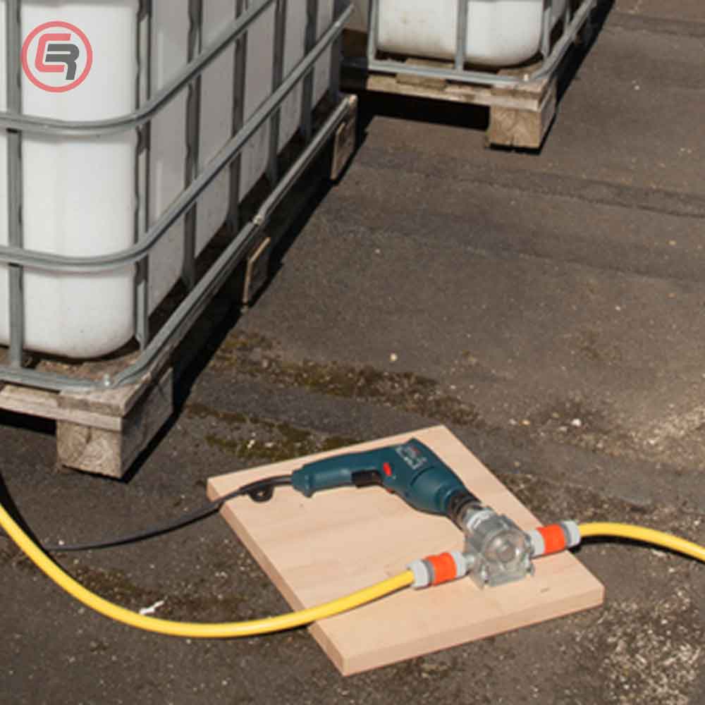 Wolfcraft Pumpa Pretočna Za Bušilicu Metalno Kućište 3000 l/h - 2200000 - Slika 3