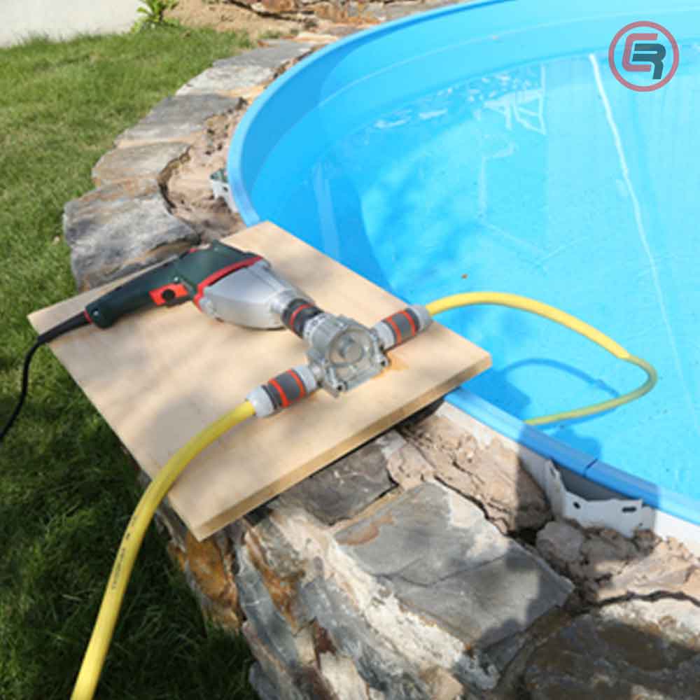 Wolfcraft Pumpa Pretočna Za Bušilicu Metalno Kućište 3000 l/h - 2200000 - Slika 2