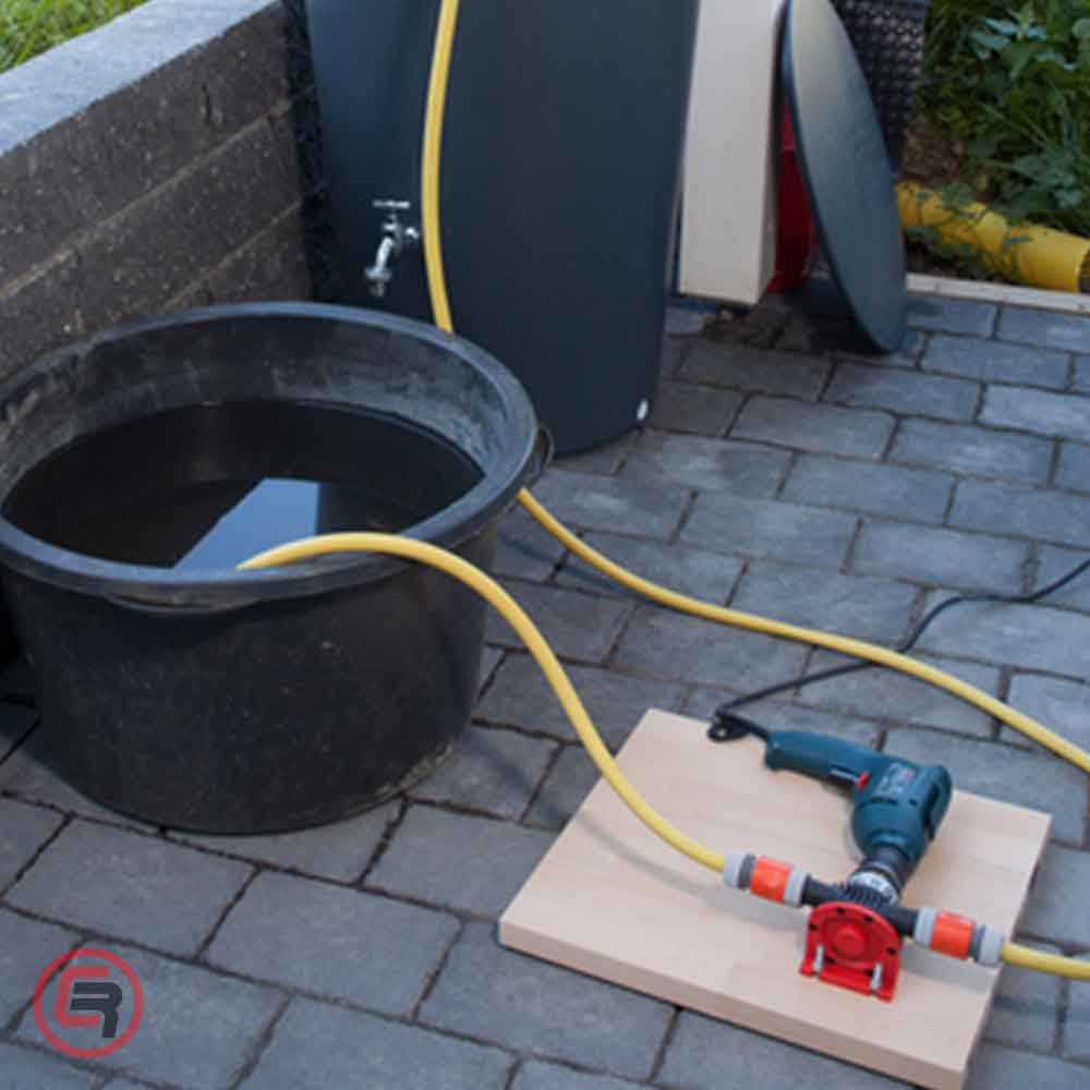 Wolfcraft Pumpa Pretočna Za Bušilicu Plastično Kućište 3000 l/h - 2207000 - Slika 2