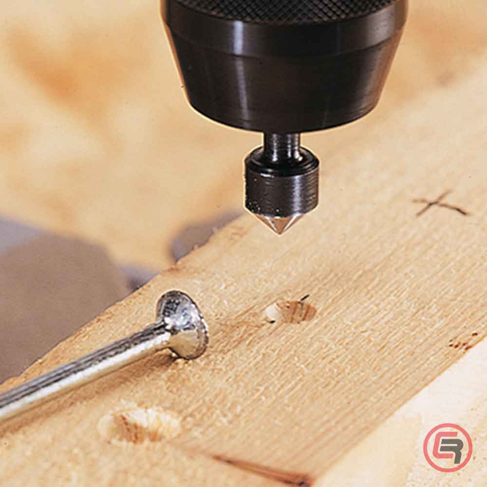 Wolfcraft Set Turpija i Upuštač Osovina fi 6,35 mm / 5 dijelni - 2540000 - Slika 3