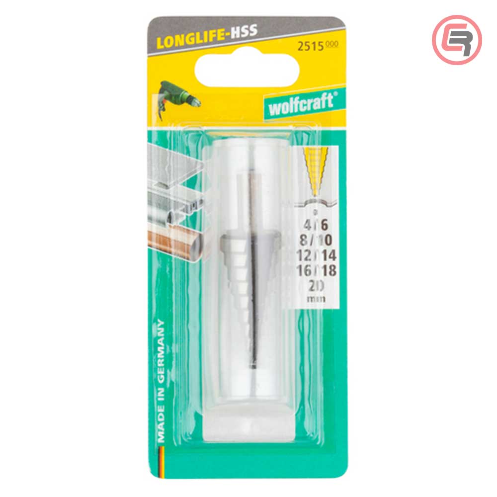 Wolfcraft Svrdlo Stepenasto HSS fi 8 - 30 mm - 2516000 - Slika 3