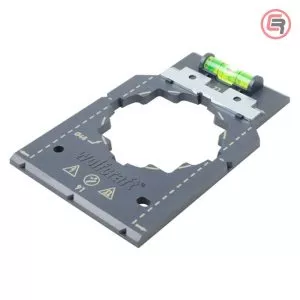 Wolfcraft Šablon Za Označavanje i Izravnavanje Utičnica - 5975000
