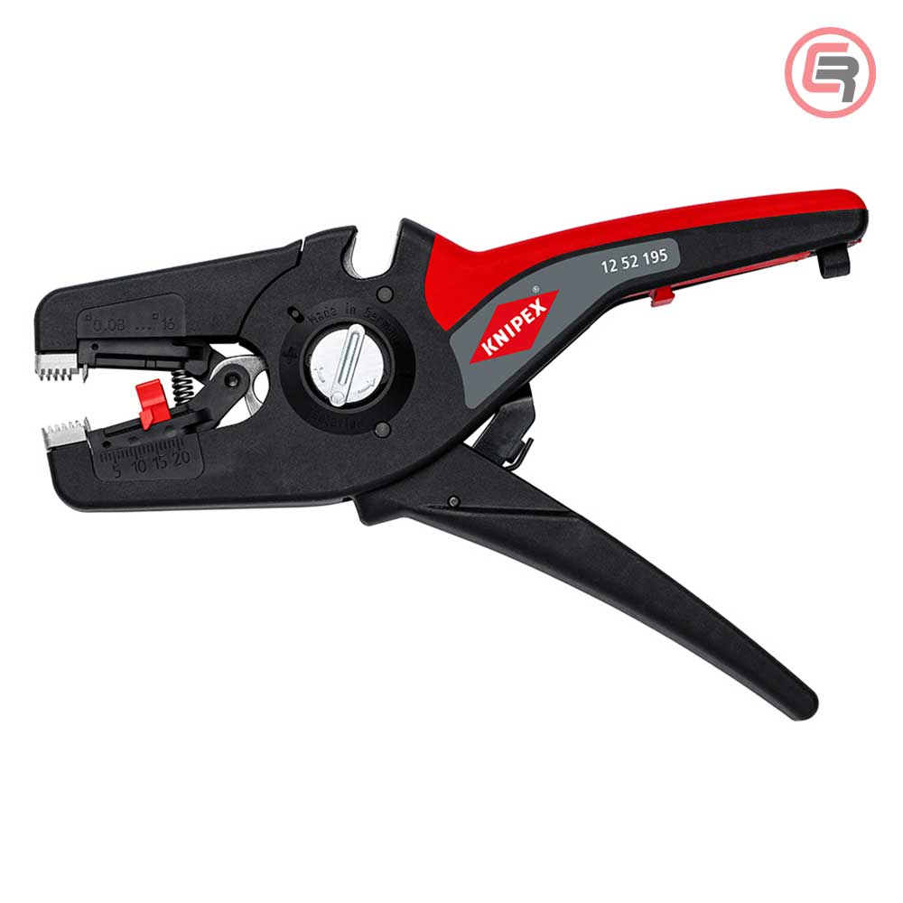 Knipex Kliješta Za Skidanje Izolacije PreciStrip16 / 0,08-16,0 mm2 Automatska - 12 52 195 - Slika 3