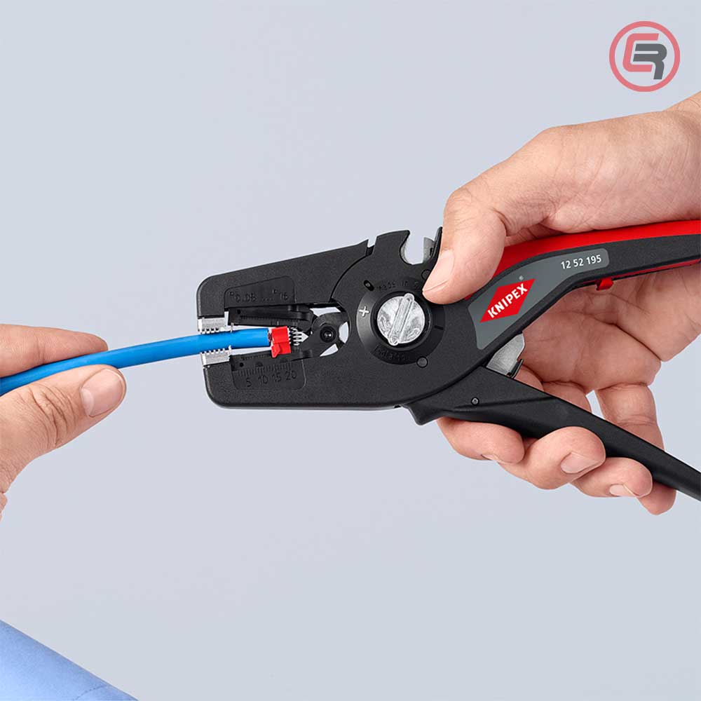 Knipex Kliješta Za Skidanje Izolacije PreciStrip16 / 0,08-16,0 mm2 Automatska - 12 52 195 - Slika 6