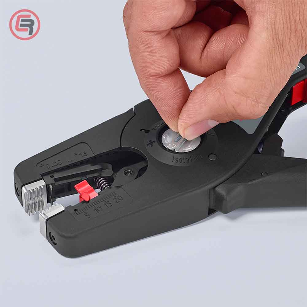 Knipex Kliješta Za Skidanje Izolacije PreciStrip16 / 0,08-16,0 mm2 Automatska - 12 52 195 - Slika 8