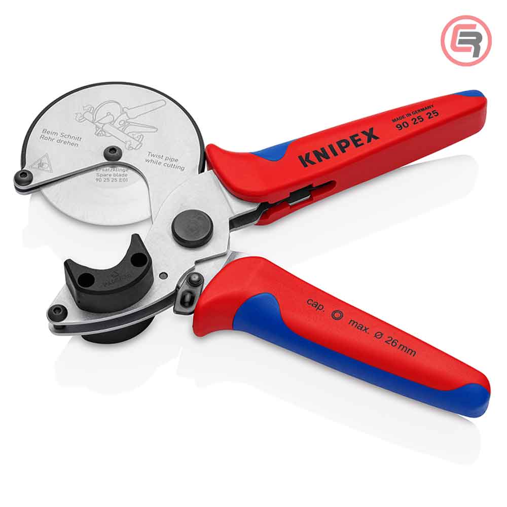 Knipex Kliješta Za Rezanje Kompozitnih i Plastičnih Cijevi do fi 26 mm - 90 25 25 - Slika 2