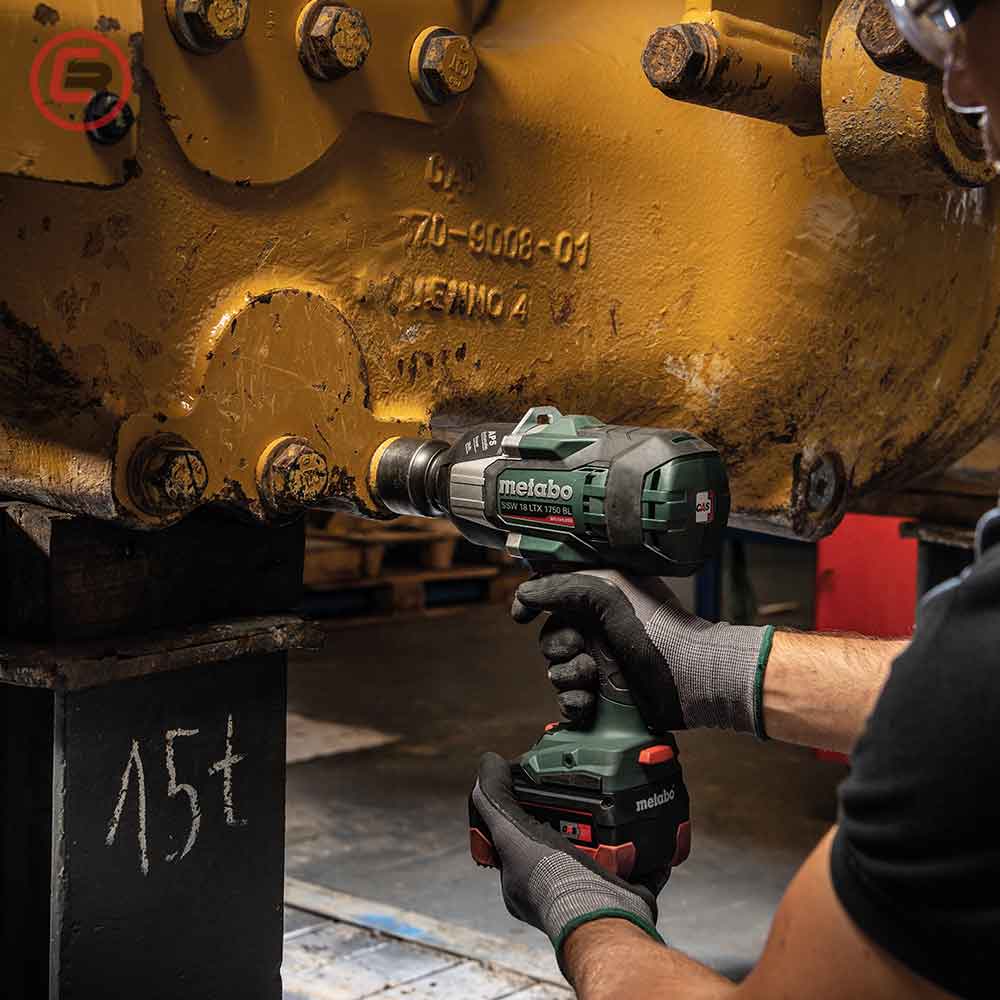 Metabo Odvijač Udarni Aku SSW 18 LTX 1750 BL – 3/4" (bez baterije i punjača) + metaBOX 145 L – 602402840 - Slika 4