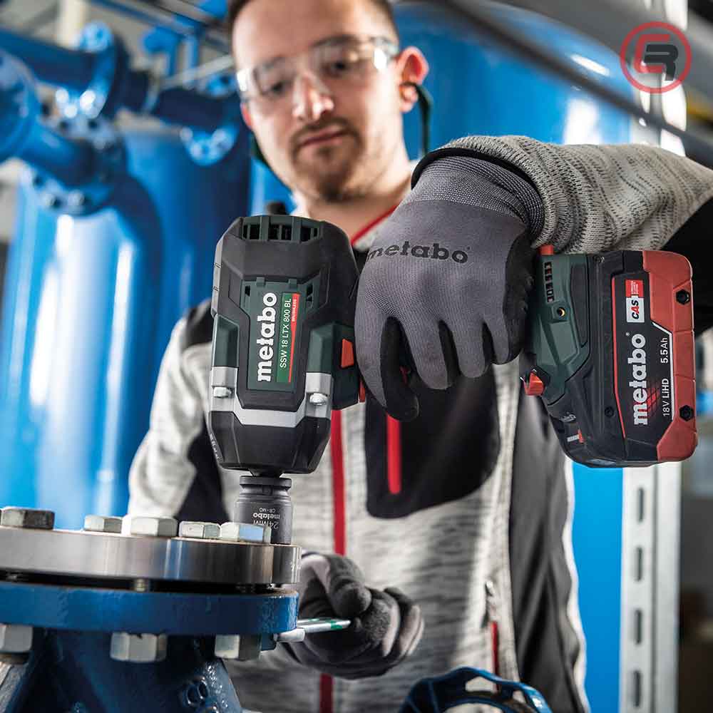 Metabo Odvijač Udarni Aku SSW 18 LTX 800 BL – 1/2" (bez baterije i punjača) + metaBOX – 602403840 - Slika 6