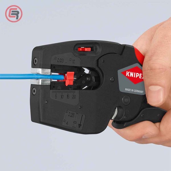 Knipex Kliješta Multifunkcionalna Za Električare NexStrip 10mm2 / 4mm2 / 10mm2 - 12 72 190 - Slika 6