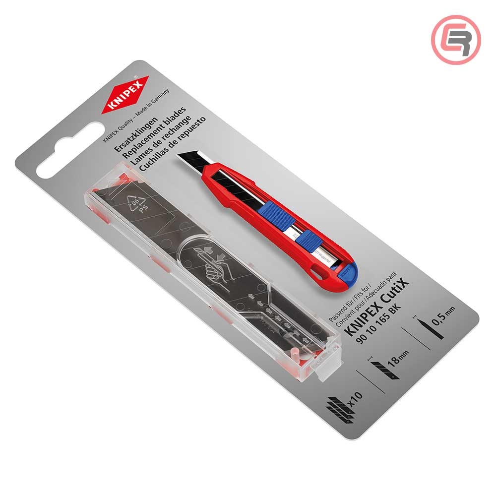 Knipex Oštrice Za Skalper 90 10 165 BK / 10 kom – 90 10 165 E02 - Slika 3