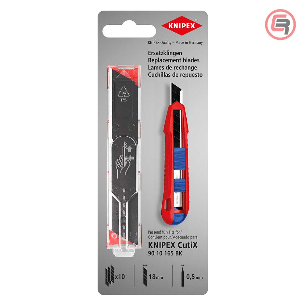 Knipex Oštrice Za Skalper 90 10 165 BK / 10 kom – 90 10 165 E02
