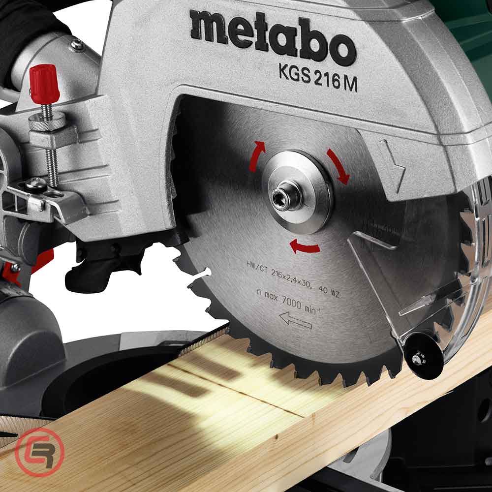 Metabo Pila Kružna KGS 216 M Za Kutno Rezanje Potezna 216 mm / 1,5 kW – 613216000 - Slika 8