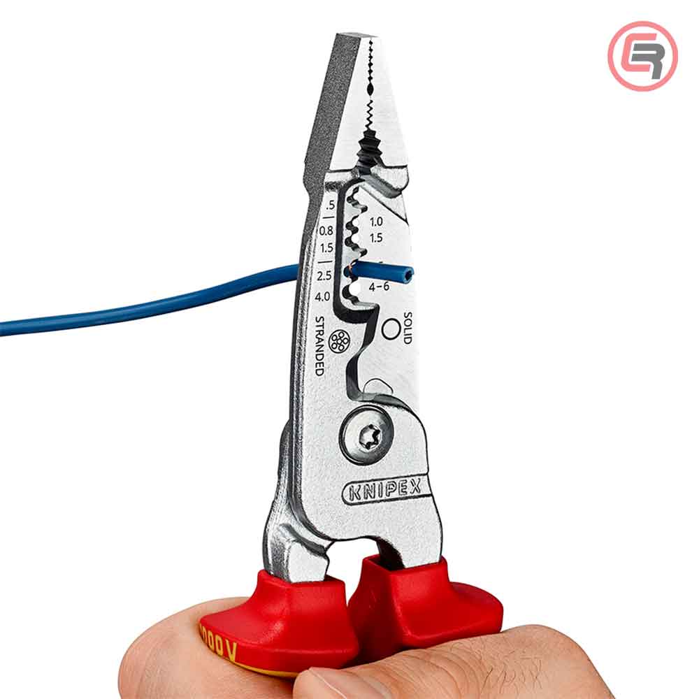 Knipex Kliješta Elektroinstalacijska Multifunkcionalna 200mm 1000V – 13 76 200 ME - Slika 4