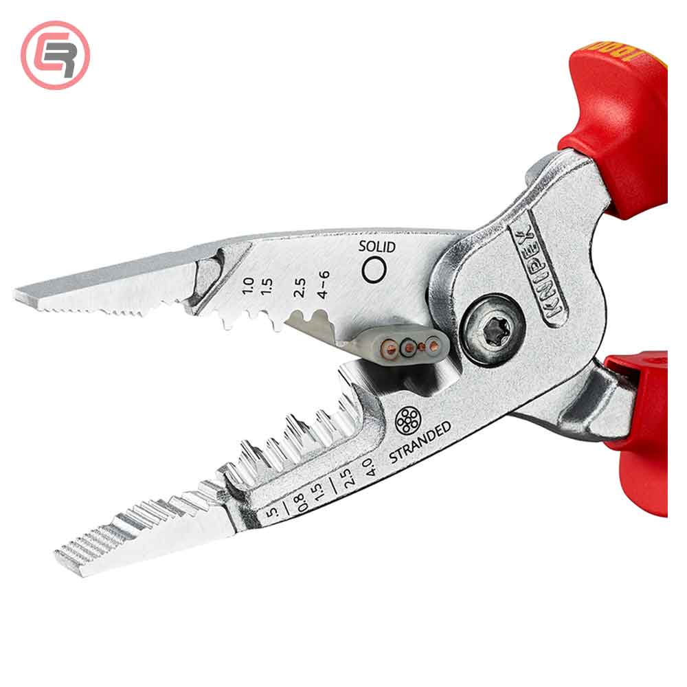 Knipex Kliješta Elektroinstalacijska Multifunkcionalna 200mm 1000V – 13 76 200 ME - Slika 7