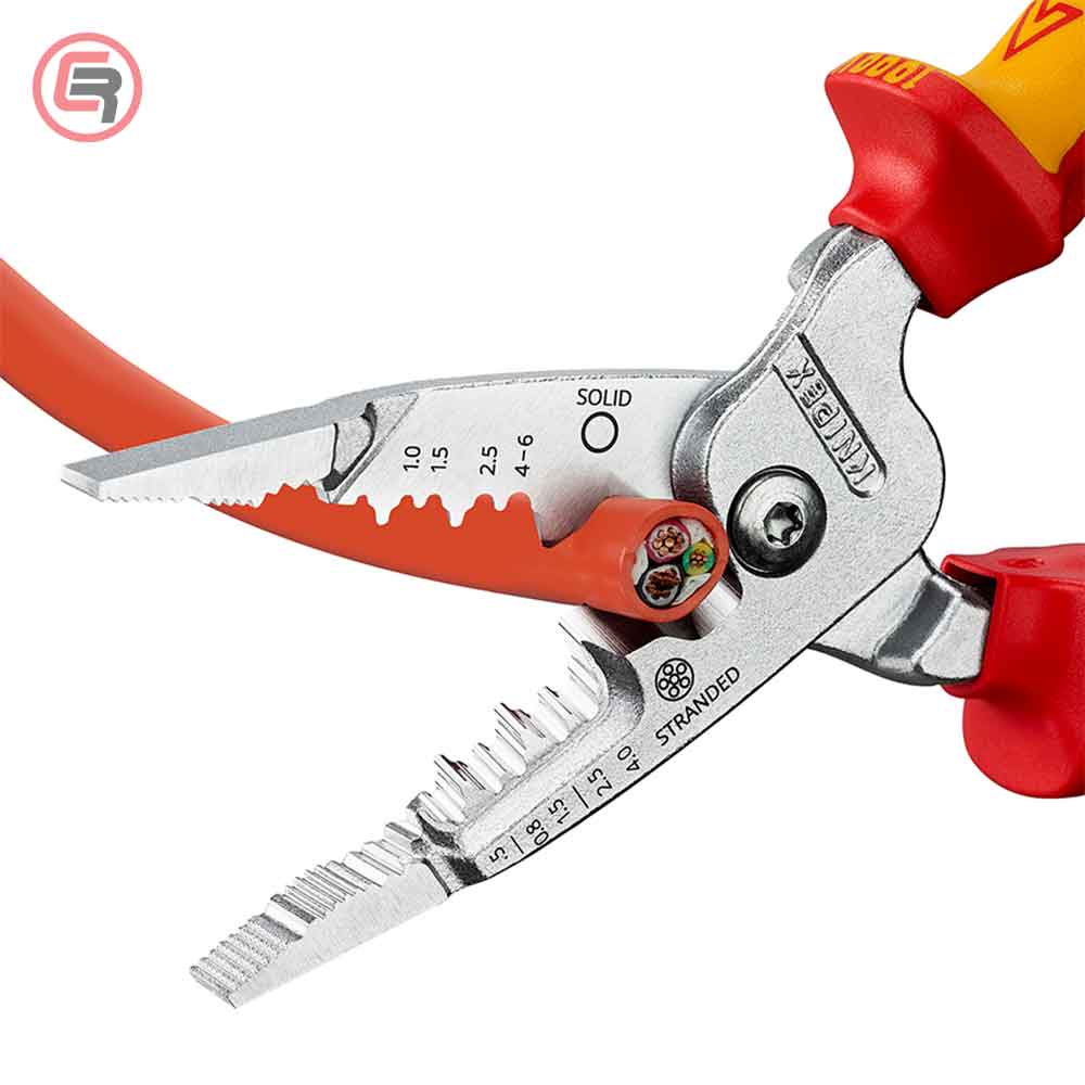 Knipex Kliješta Elektroinstalacijska Multifunkcionalna 200mm 1000V – 13 76 200 ME - Slika 8