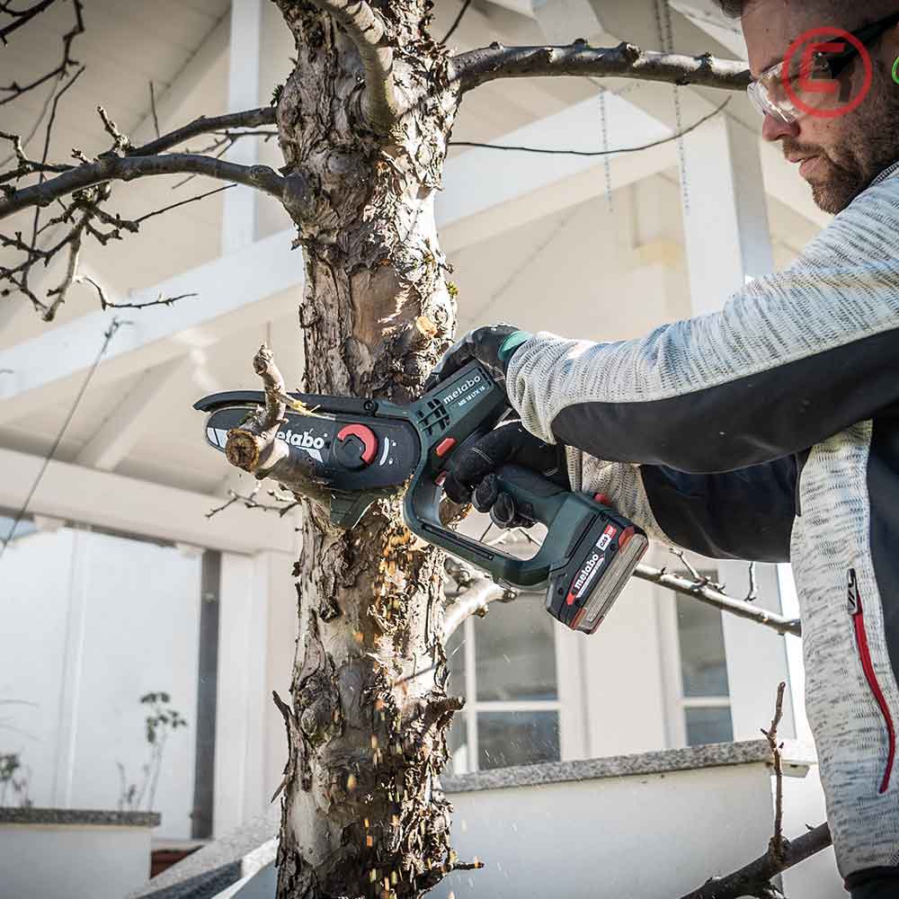 Metabo Pila Lančana Za Rezidbu Aku MS 18 LTX 15 / 18V (bez baterija i punjača) + metaBOX – 600856840 - Slika 4