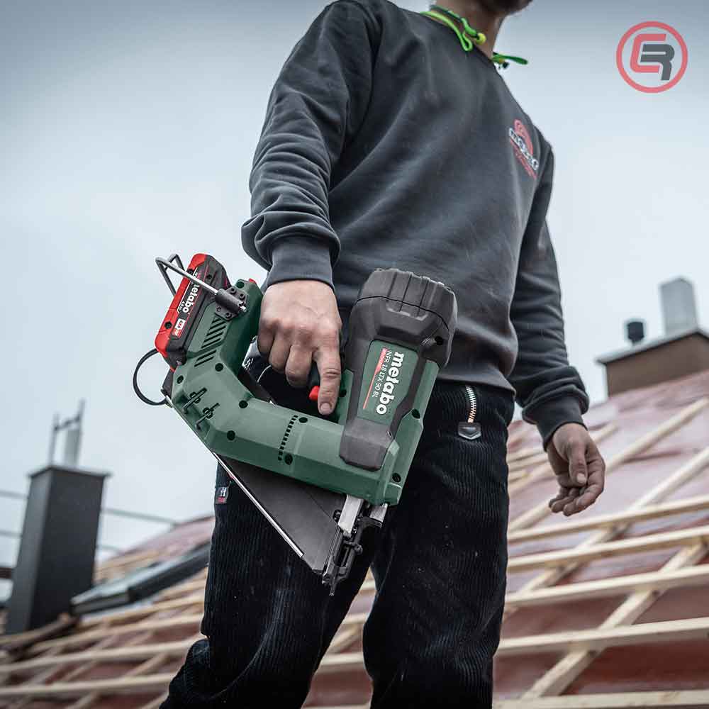 Metabo Pištolj Za Eksere Aku NFR 18 LTX 90 BL / 18V 2xAKU (4,0Ah LiHD) ASC 145 – 612090800 - Slika 5
