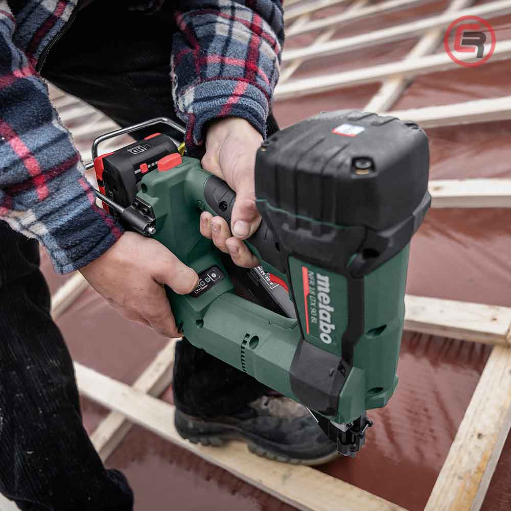 Metabo Pištolj Za Eksere Aku NFR 18 LTX 90 BL / 18V 2xAKU (4,0Ah LiHD) ASC 145 – 612090800 - Slika 2