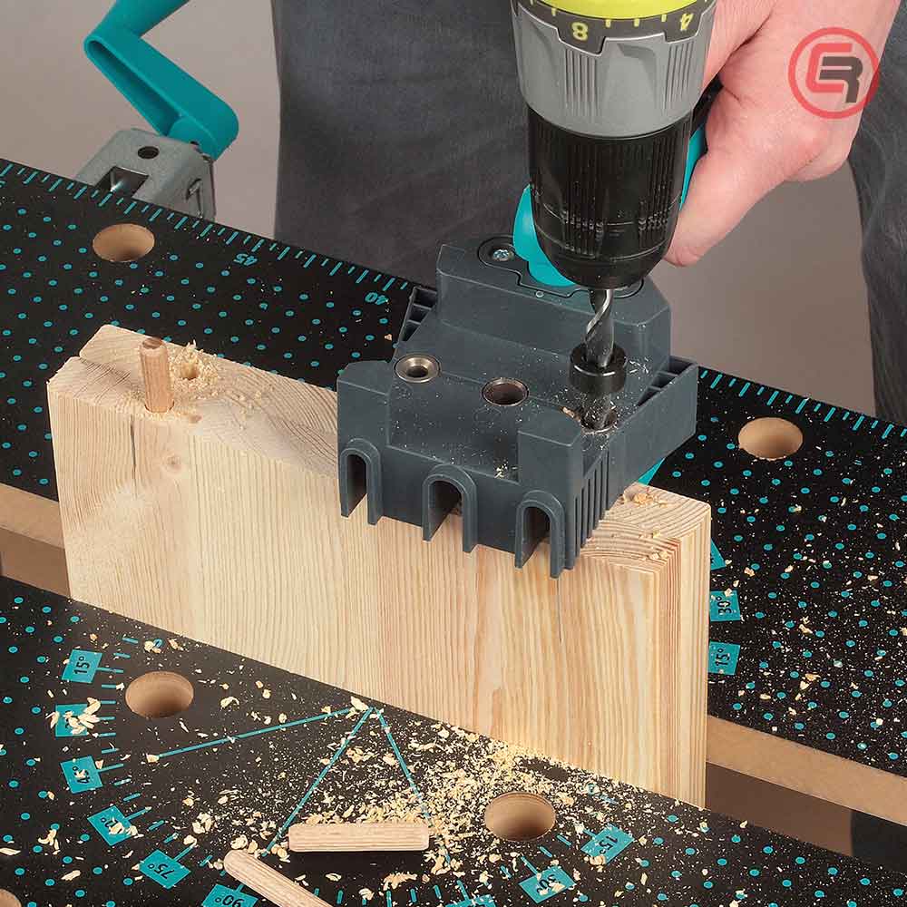 Wolfcraft Šablon Za Tiplanje Plastični fi 6, 8, 10mm - 4640000 - Slika 4