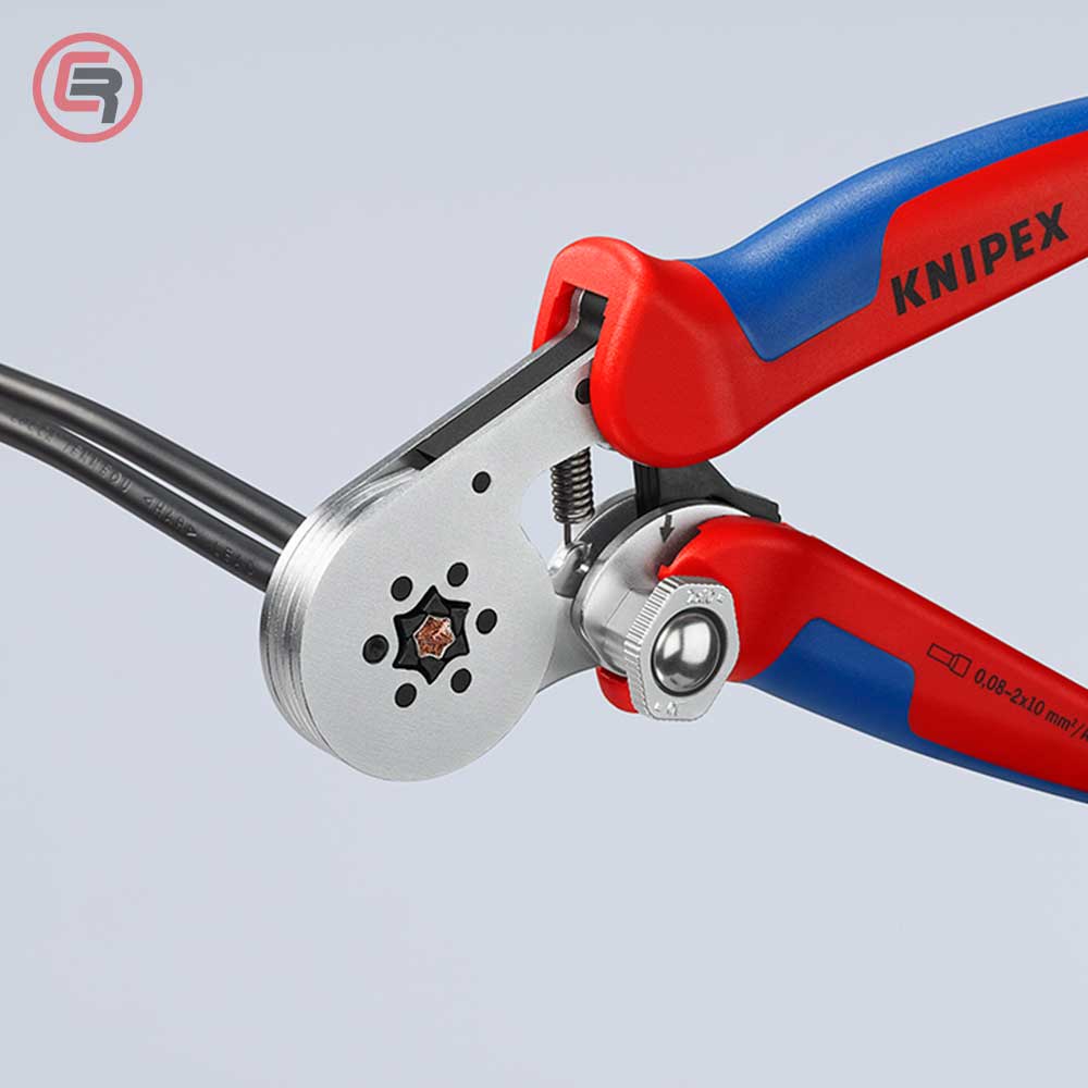 Knipex Kliješta Samopodešavajuća Za 6-Kutno Presanje Čahura 0,08-16 mm2 – 97 55 14 - Slika 6