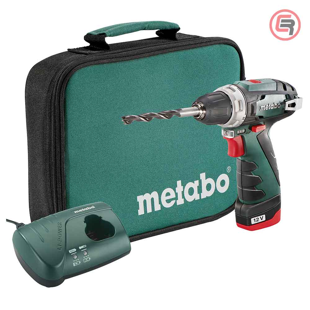 Metabo Bušilica-Odvijač Aku PowerMaxx BS Basic 12V 1xAKU (2,0Ah) LC 12 U Torbi – 600079500