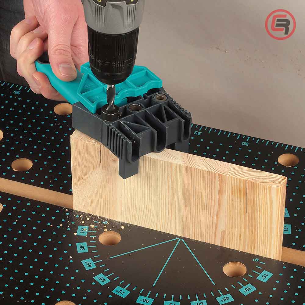 Wolfcraft Šablon Za Tiplanje Plastični fi 6, 8, 10mm - 4640000 - Slika 6