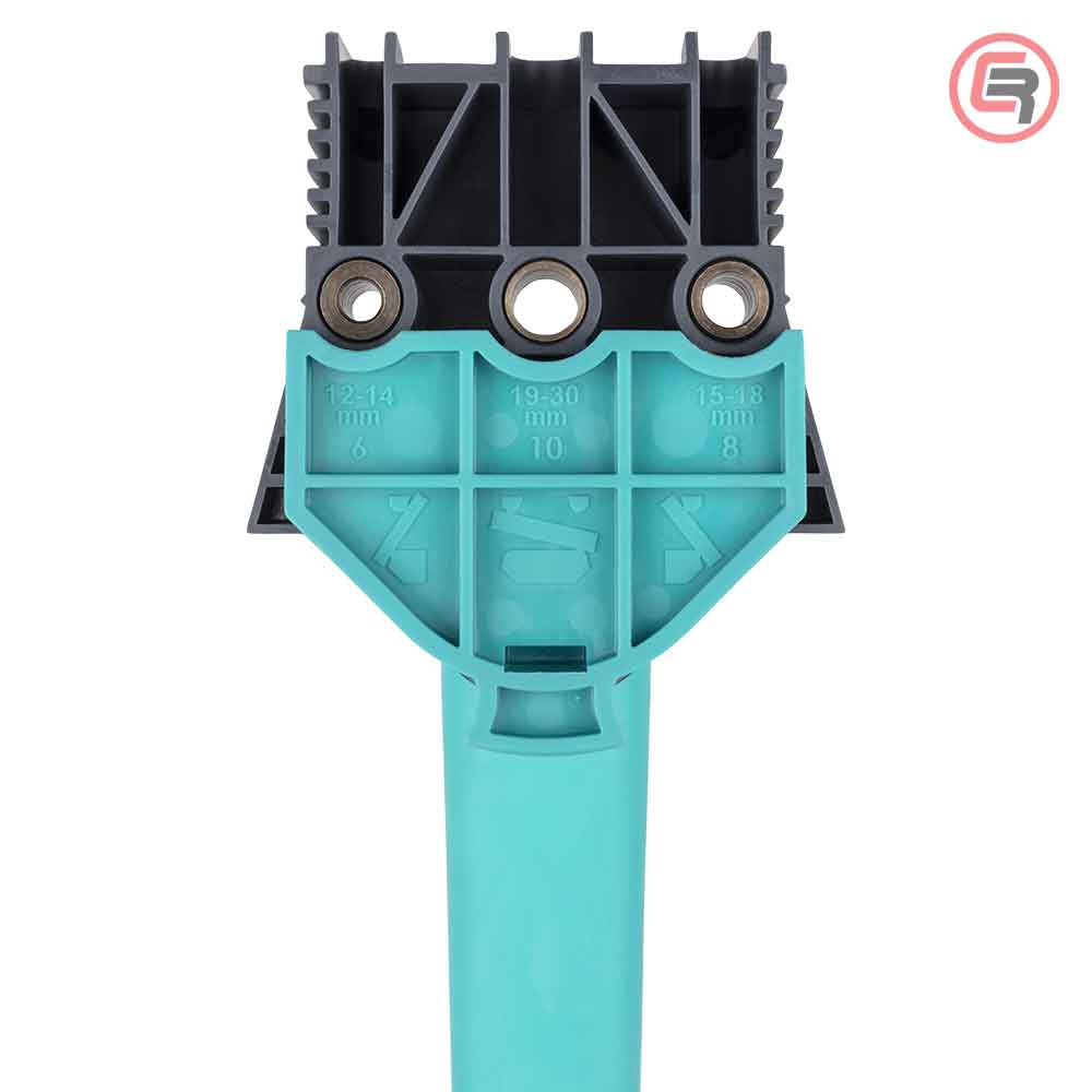 Wolfcraft Šablon Za Tiplanje Plastični fi 6, 8, 10mm - 4640000 - Slika 3