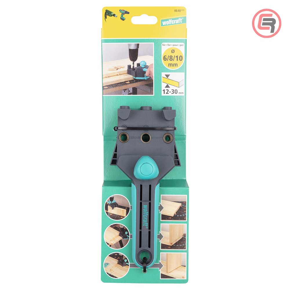 Wolfcraft Šablon Za Tiplanje Plastični fi 6, 8, 10mm - 4640000 - Slika 7