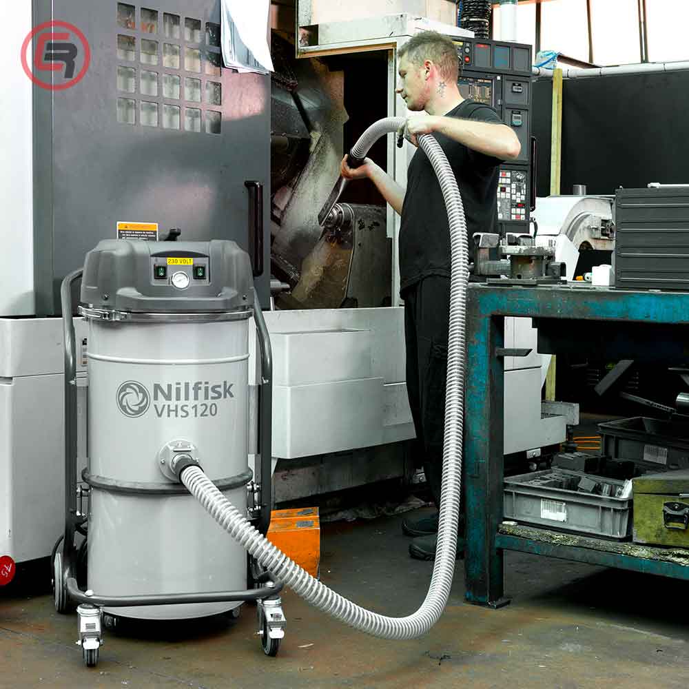 Nilfisk CFM Usisivač VHS 120 Industrijski Monofazni Mokro - Suhi Sa Priborom – 4012300068 - Slika 3