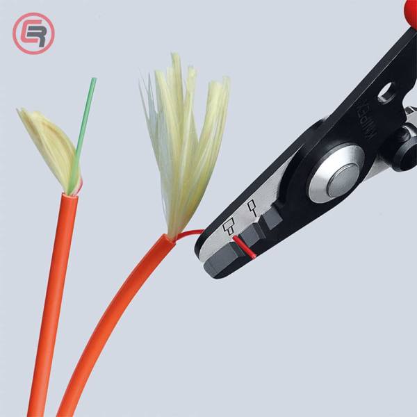 Knipex Kliješta Za Skidanje Izolacije Sa Optičkog Kabla – 12 82 130 SB - Slika 4