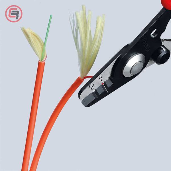 Knipex Kliješta Za Skidanje Izolacije Sa Optičkog Kabla – 12 82 130 SB - Slika 5
