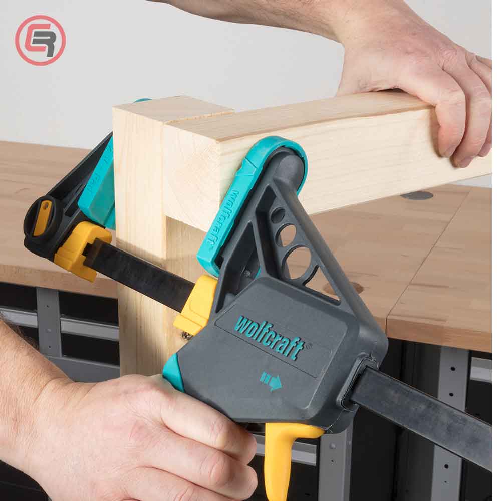 Wolfcraft Stega Jednoručna Brza EHZ PRO 100 / 150 mm - 3030000 - Slika 10