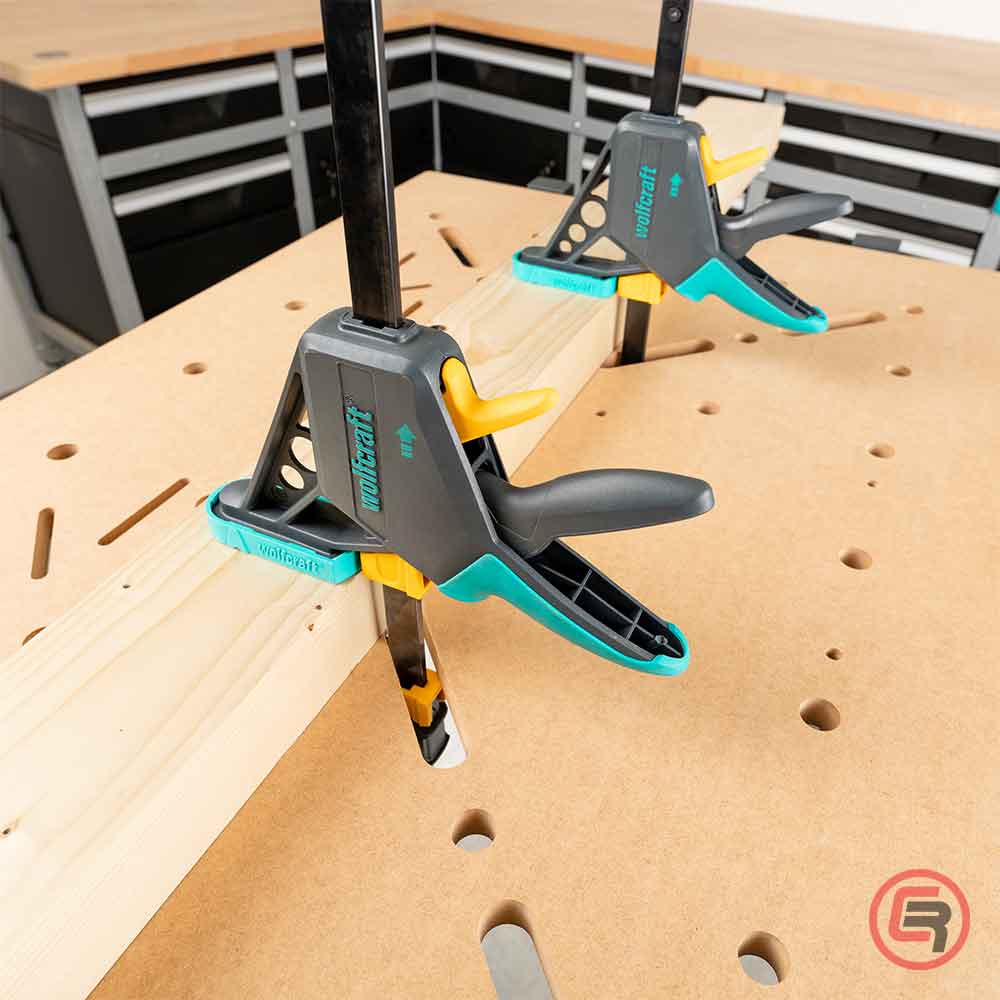 Wolfcraft Stega Jednoručna Brza EHZ PRO 100 / 150 mm - 3030000 - Slika 13