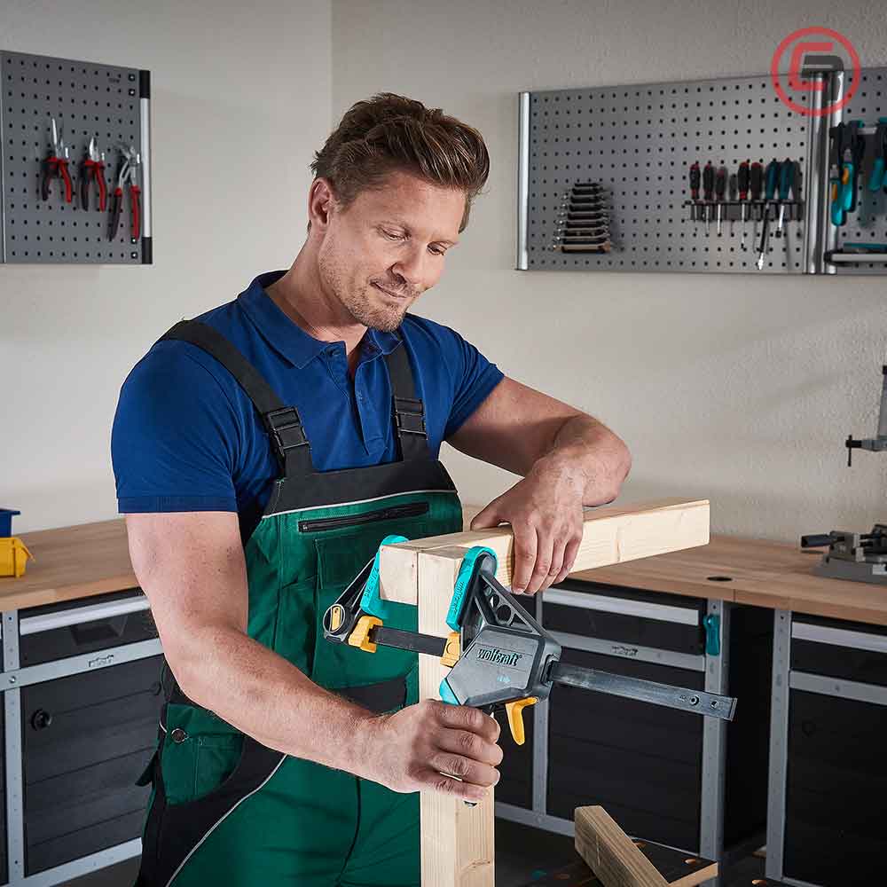 Wolfcraft Stega Jednoručna Brza EHZ PRO 100 / 450 mm - 3032000 - Slika 9