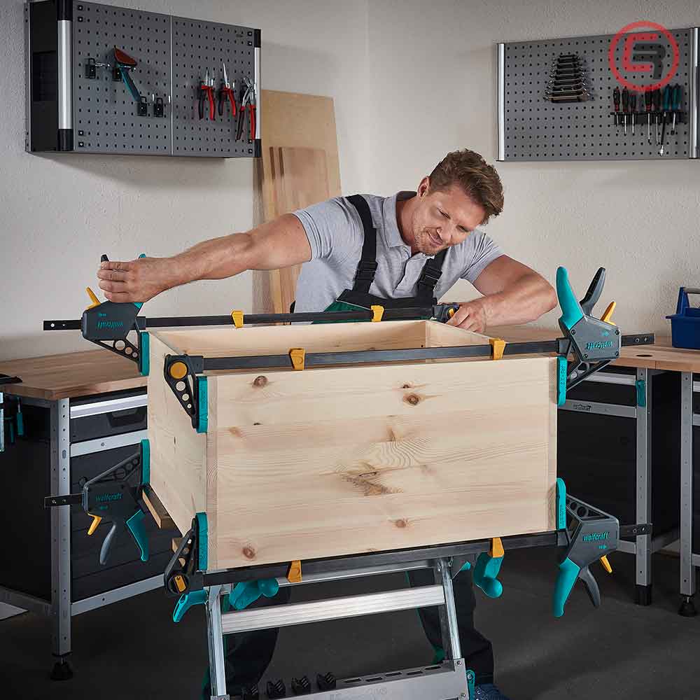 Wolfcraft Stega Jednoručna Brza EHZ PRO 100 / 450 mm - 3032000 - Slika 11