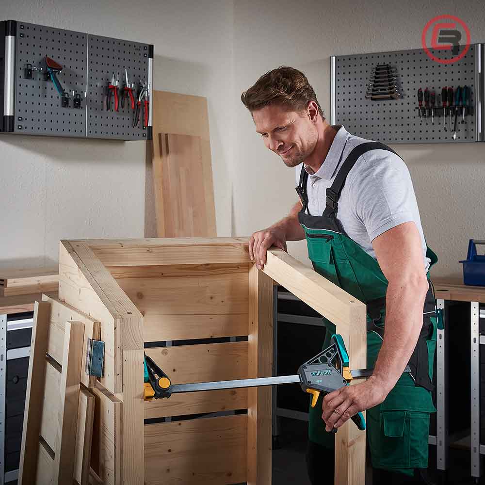 Wolfcraft Stega Jednoručna Brza EHZ PRO 100 / 450 mm - 3032000 - Slika 12