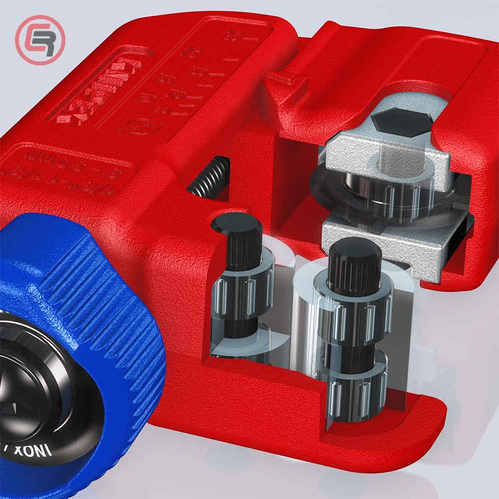 Knipex Rezač Za Bakarne i Čelične Cijevi TubiX S fi 6-35 mm / 90 31 01 - Slika 4