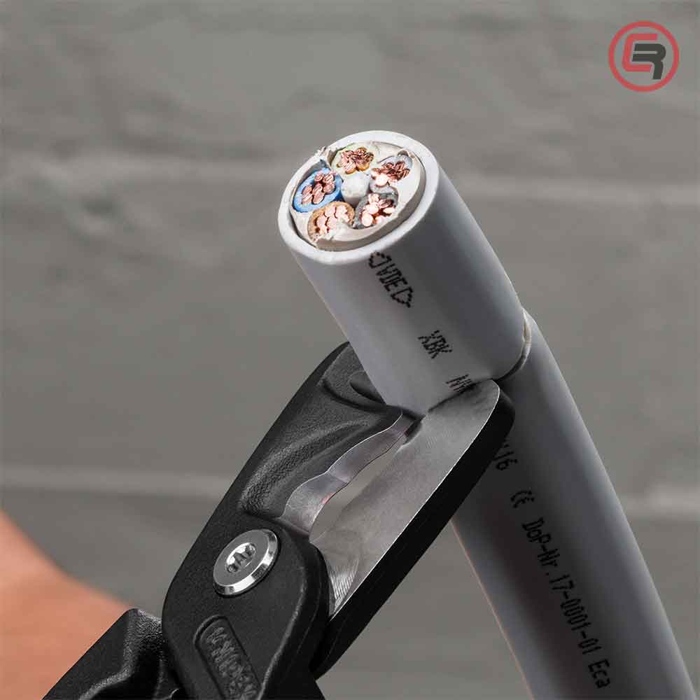 Knipex Škare Makaze 225mm Za Kablove StepCut XL fi 23mm / 120mm2 1000V – 95 18 225 - Slika 6