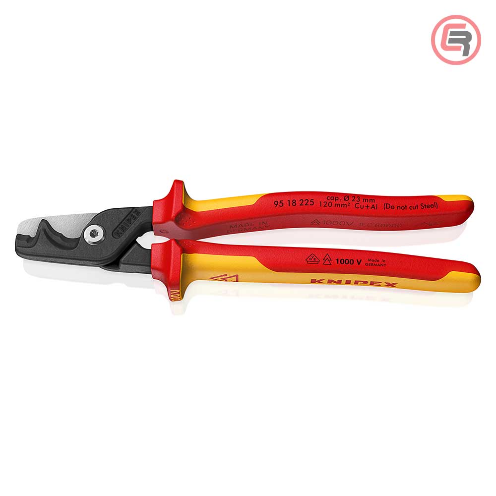 Knipex Škare Makaze 225mm Za Kablove StepCut XL fi 23mm / 120mm2 1000V – 95 18 225
