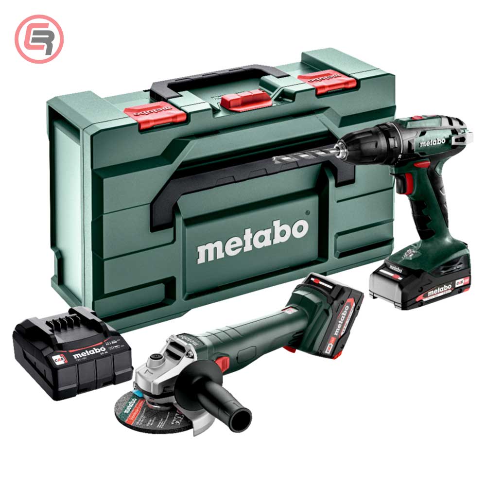 Metabo Combo Set 2.6.6 / 18V Akumulatorski Alat Set AKU LiPower (1×2,0 Ah + 1×4,0 Ah) + SC 36 – 685234000