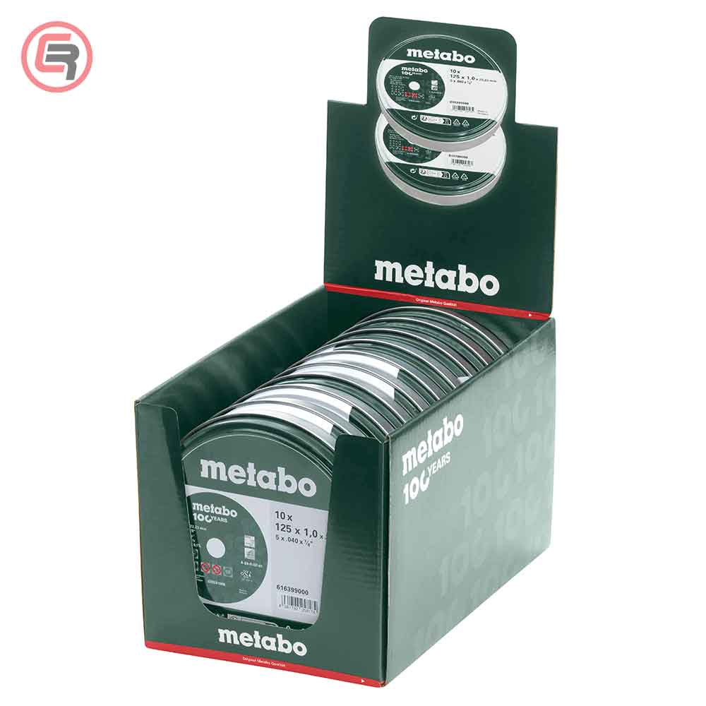 Metabo Rezna Ploča 125x1x22,23mm Inox “SP” 100 Years U Kutiji / 10 kom – 616399000 - Slika 2