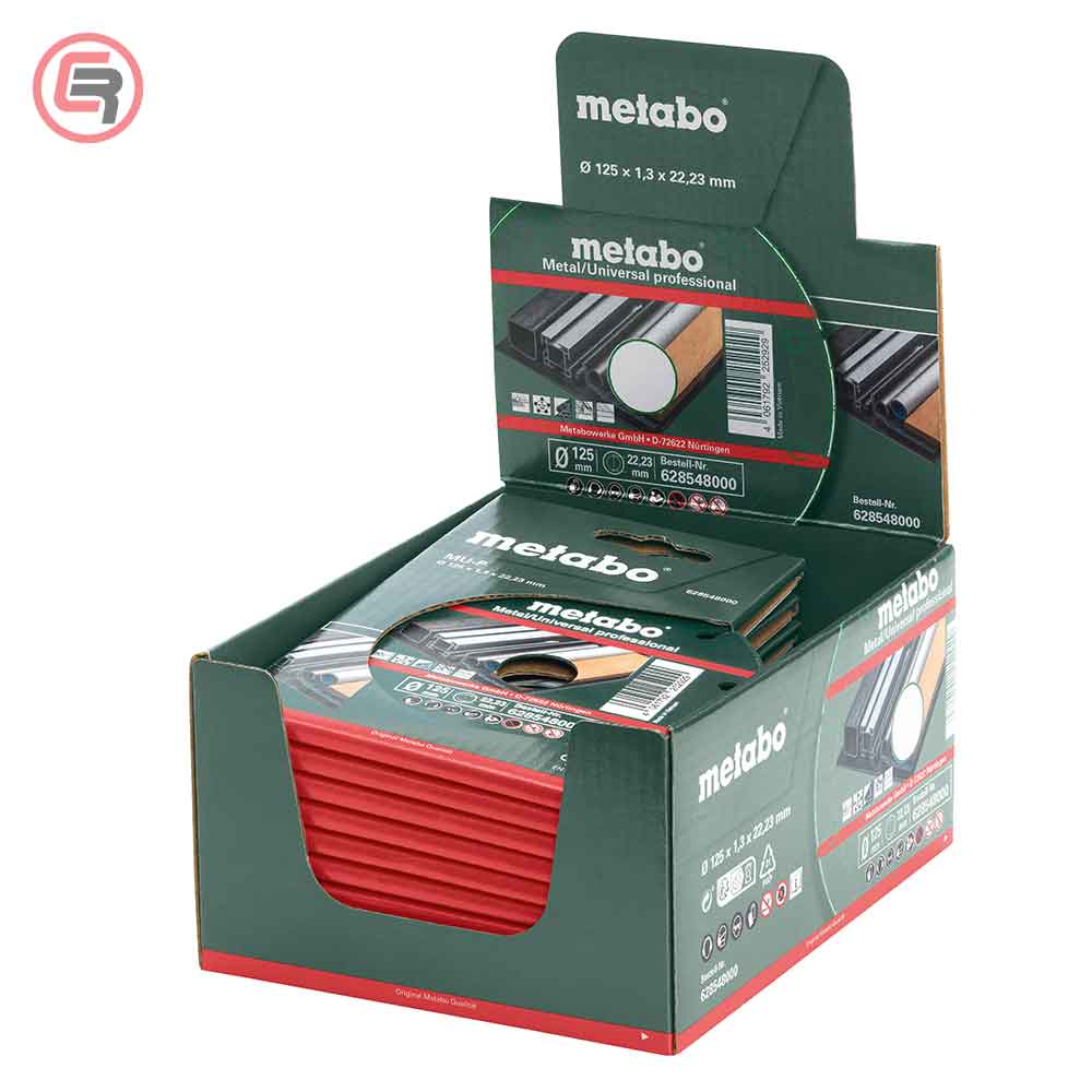 Metabo Dijamantna Rezna Ploča 125×1,3×22,23 mm "MUP" Metal / Universal Professional – 628548000 - Slika 2