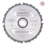 Metabo List Kružne Pile 160×2,2/1,6×20 / Z=4 Fibre Cement Cut Professional – 628287000