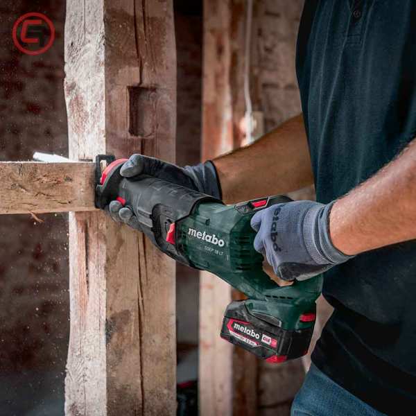 Metabo Pila Lisičji Rep – Recipročna SSEP 18 LT 18V (bez baterija i punjača) + metaBOX – 601616840 - Slika 2