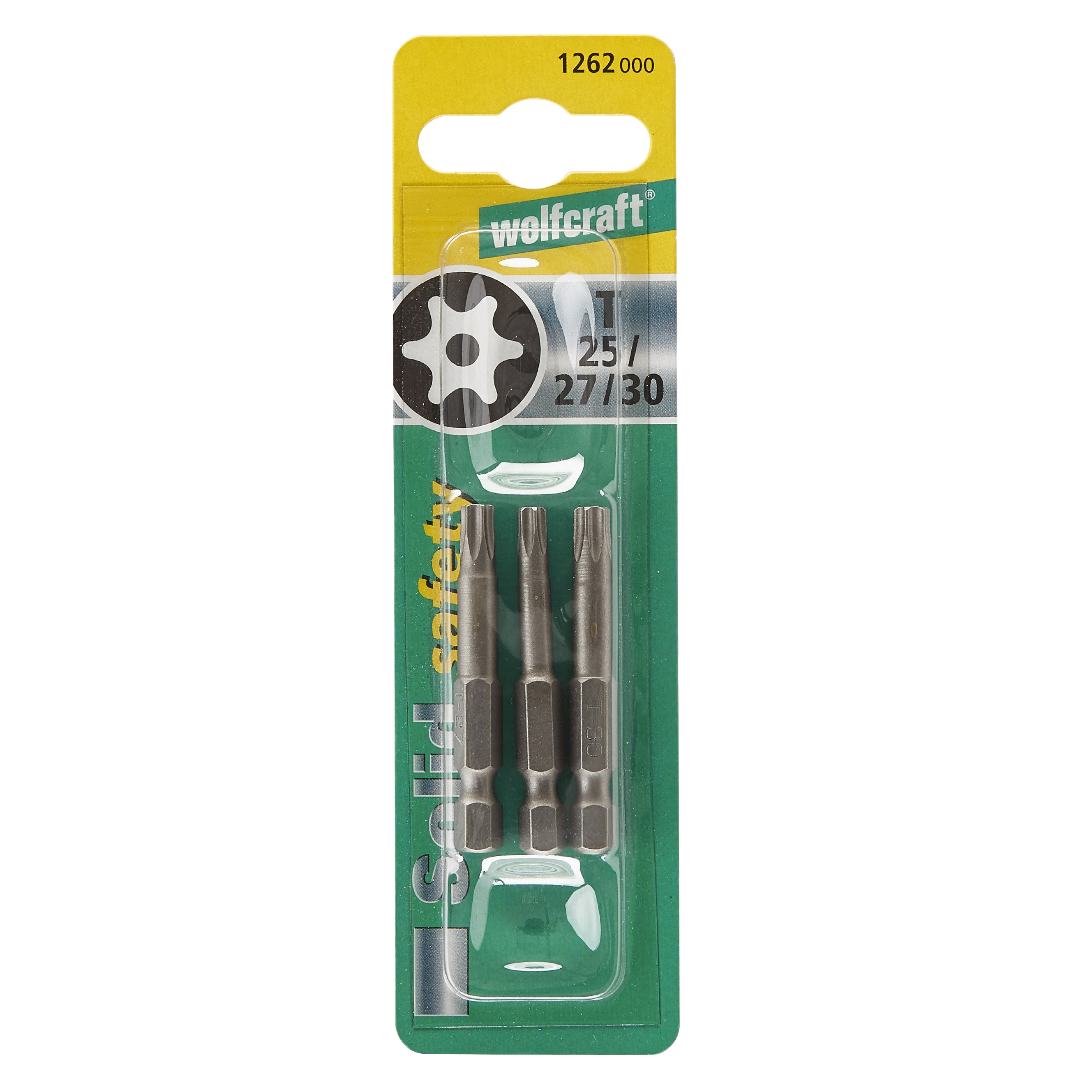 Wolfcraft Set Bit Nastavaka Sa Rupom Torx 25, 27, 30 - 50 mm / 3 dijelni - 1262000 - Slika 4