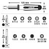 Wolfcraft Set Bit Nastavaka + Ručka "30 SOLID" Kombi / 31 dijelni - 1386000 - Slika 5