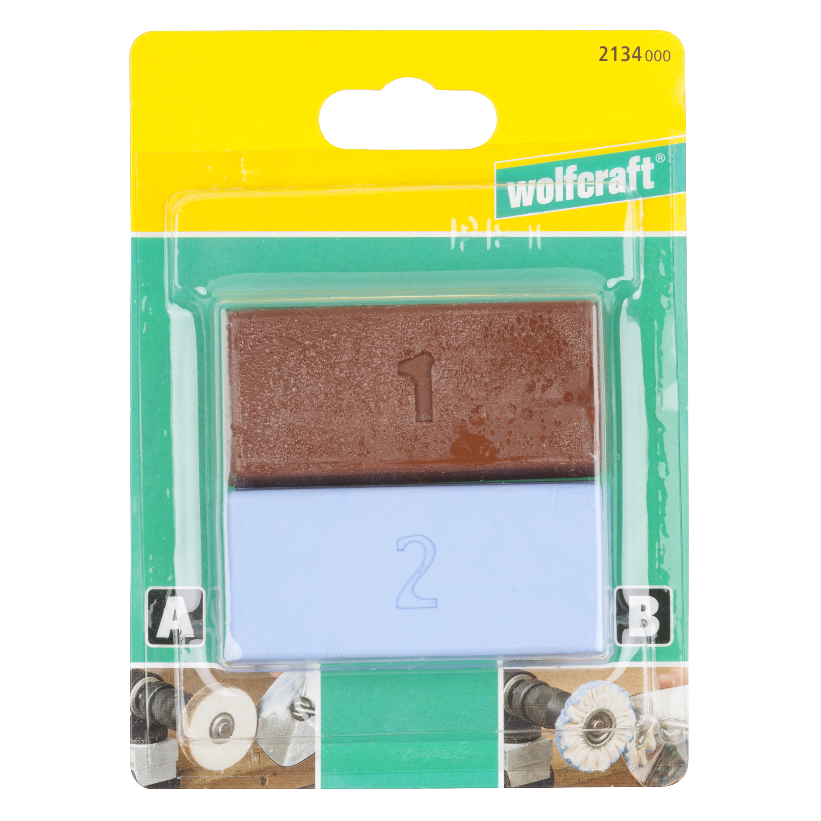 Wolfcraft Pasta Za Poliranje Gruba i Fina - 2134000 - Slika 2