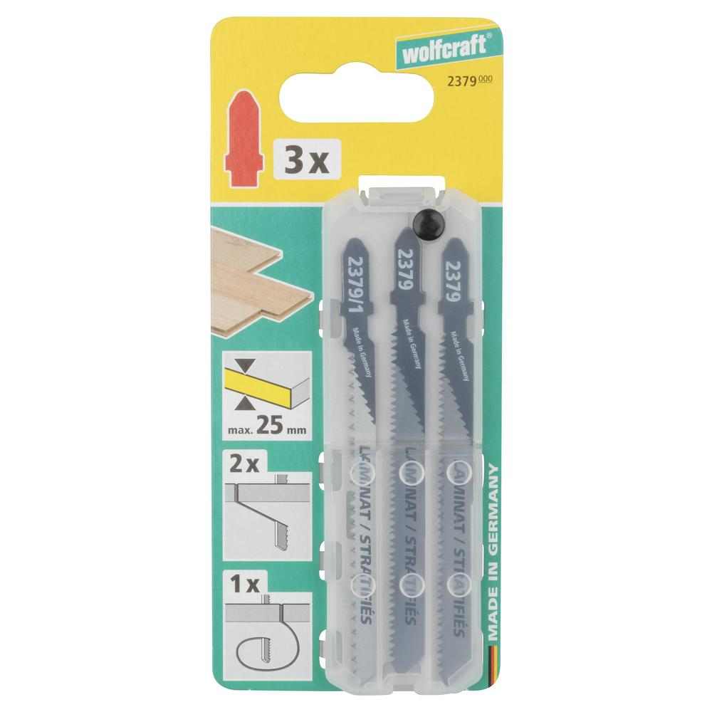 Wolfcraft Ubodne Pilice Za Laminat i Parket HCS, T-Prihvat 75/1,65mm / 3 kom - 2379000 - Slika 5